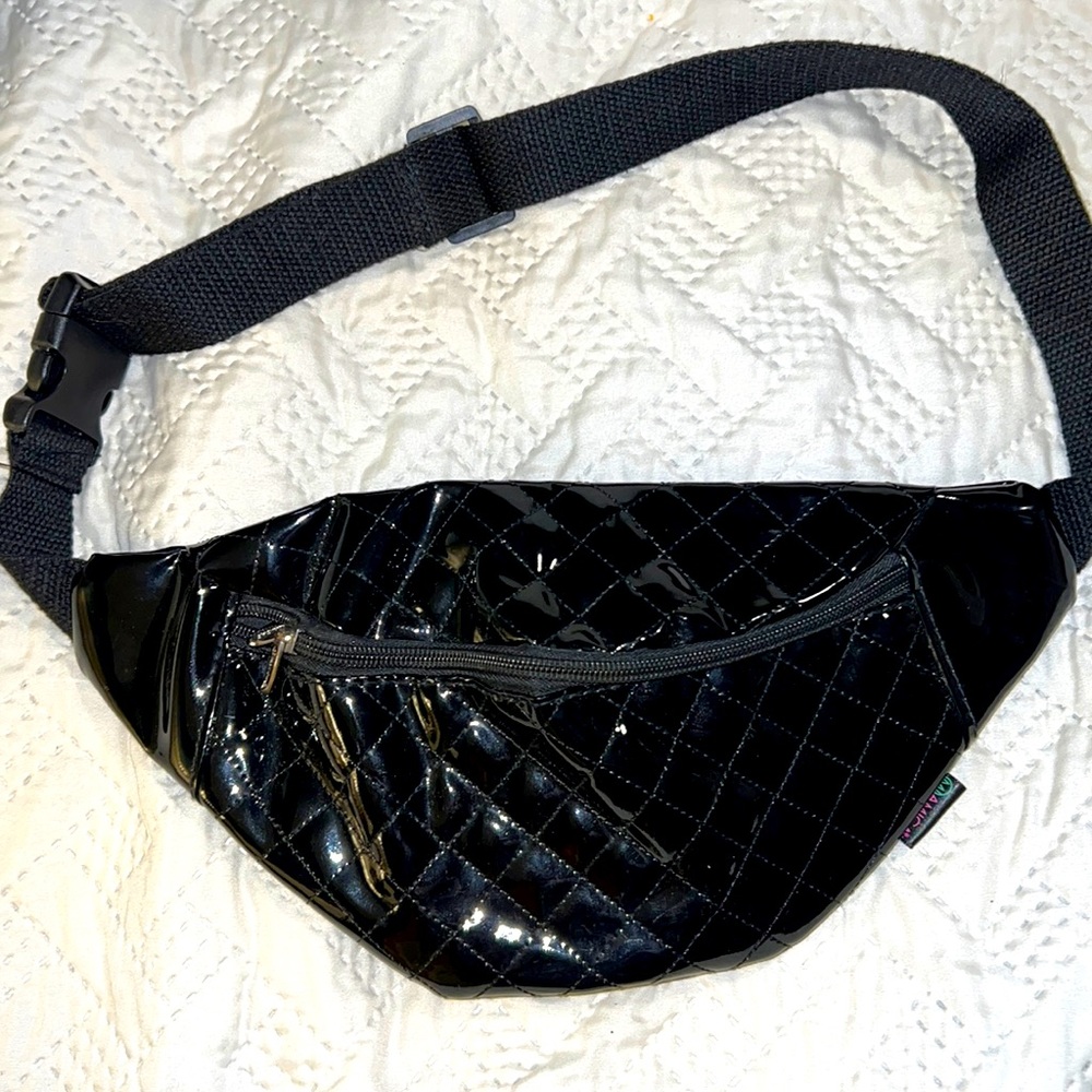 Fany pack quilted faux leather